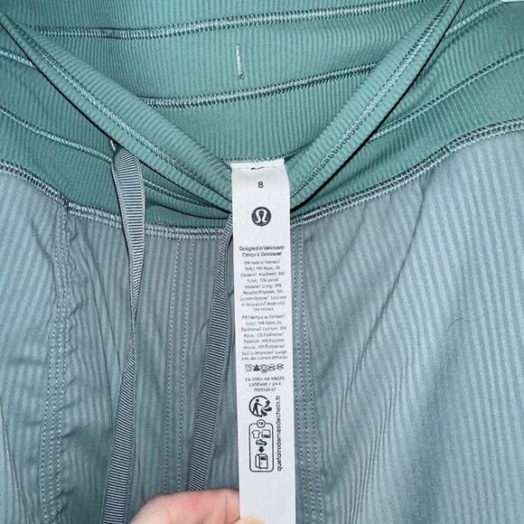 💙 Lululemon Dance Studio Joggers – Crater Blue (NWT) Size 8 💙 - Picture 8 of 9